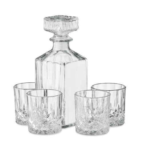 REISET Set 4 piezas de whisky