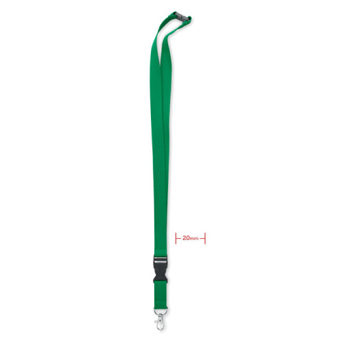 Lanyard cotón 20mm Lannycot