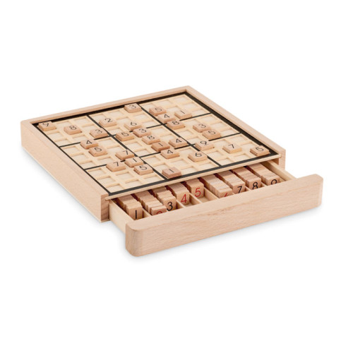 Sudoku de madera