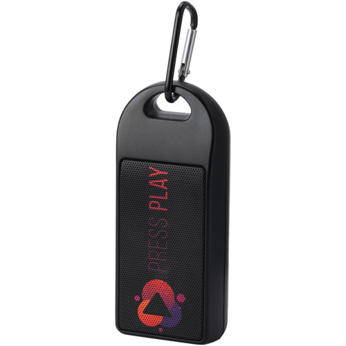 Altavoz Bluetooth® de plástico reciclado de 3 W IPX4 con certificación RCS "Omni"