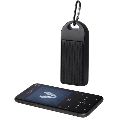 Altavoz Bluetooth® de plástico reciclado de 3 W IPX4 con certificación RCS "Omni"