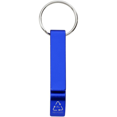 Abridor para botellas y latas de aluminio reciclado RCS y con llavero "Tao" 
