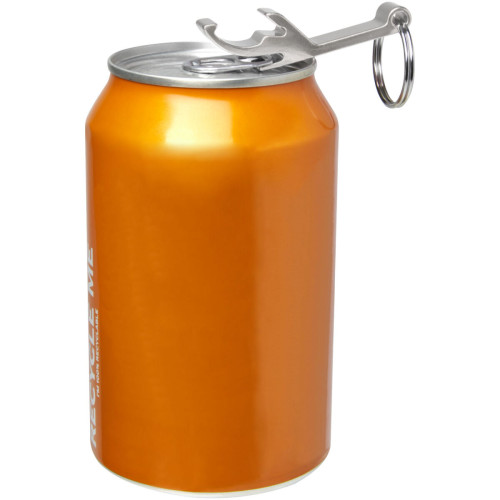 Abridor para botellas y latas de aluminio reciclado RCS y con llavero "Tao" 