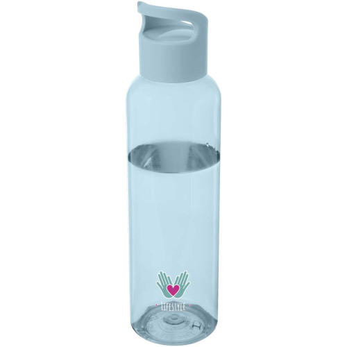 Bidón de plástico reciclado de 650 ml "Sky"