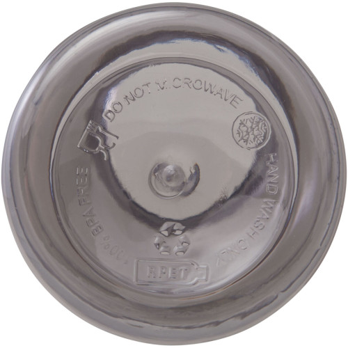 Bidón de 400 ml de plástico reciclado con mosquetón y certificación RCS "Oregon"