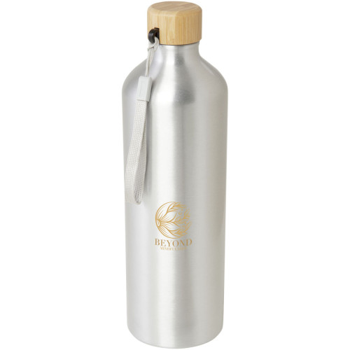 Bidón de aluminio reciclado de 1000 ml con certificación RCS "Malpeza"
