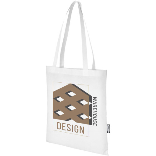 Bolsa tote para congresos en non woven reciclado GRS de 6 l Zeus