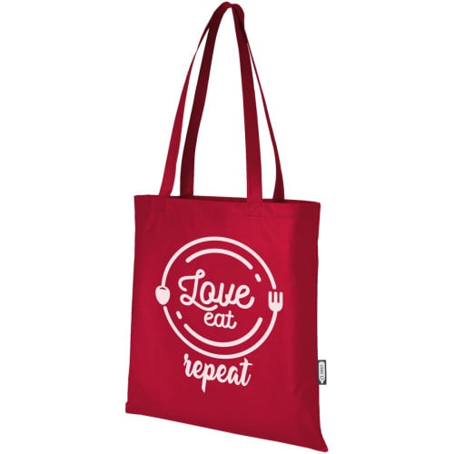 Bolsa Tote para congresos en non woven reciclado GRS de 6 l "Zeus"