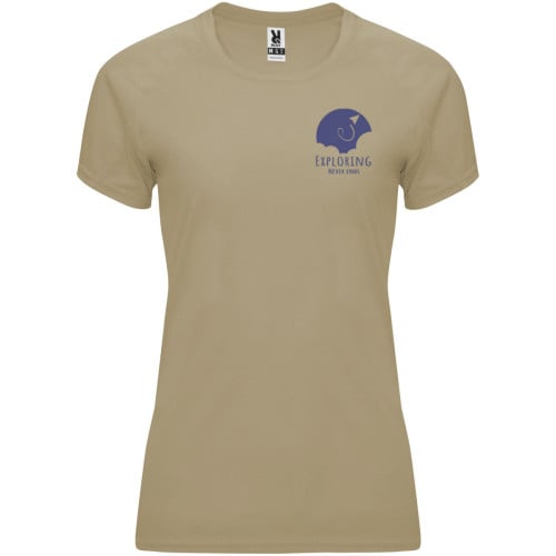 Camiseta deportiva de manga corta para mujer "Bahrain"