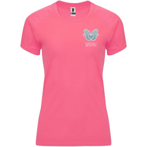 Camiseta deportiva de manga corta para mujer "Bahrain"