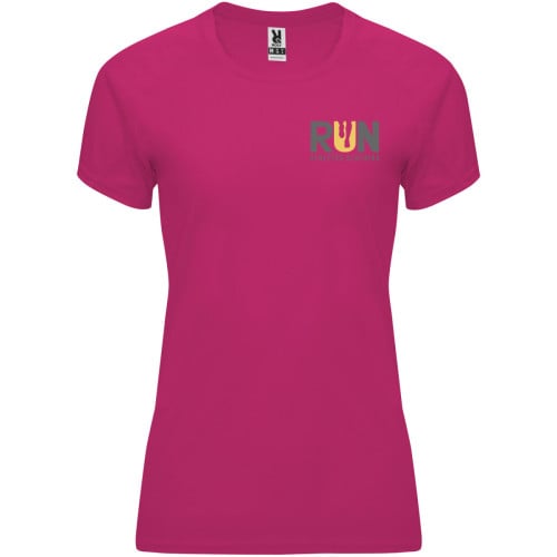Camiseta deportiva de manga corta para mujer "Bahrain"