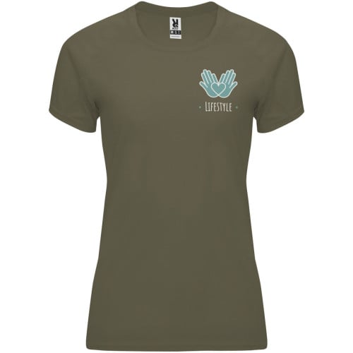 Camiseta deportiva de manga corta para mujer "Bahrain"