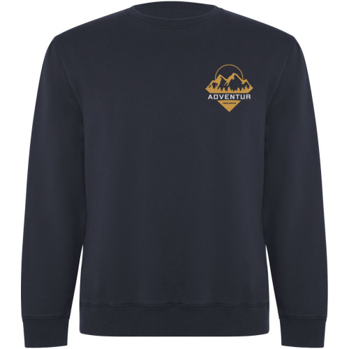 Sudadera de cuello redondo unisex algodón orgánico "Batian"