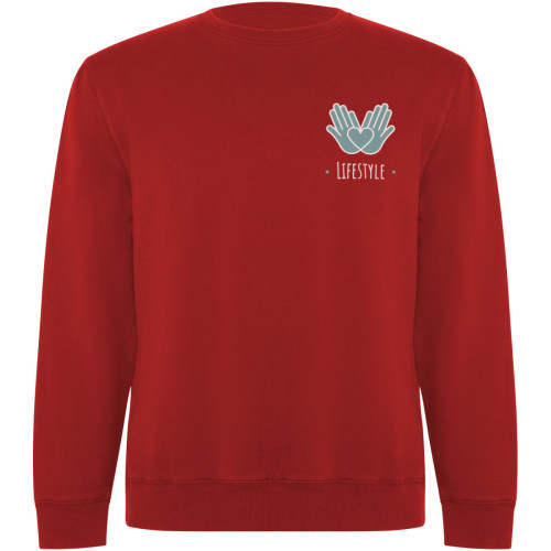 Sudadera de cuello redondo unisex algodón orgánico "Batian"