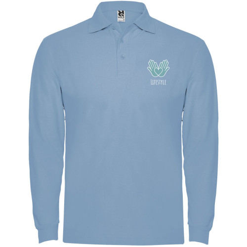 Polo de manga larga para hombre "Estrella"