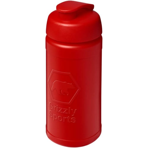 Bidón deportivo con tapa abatible de 500 ml "Baseline Rise"