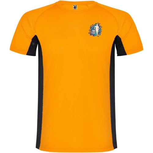 Camiseta deportiva de manga corta para hombre "Shanghai"