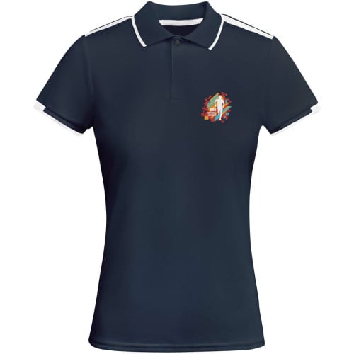 Polo deportivo de manga corta para mujer "Tamil"