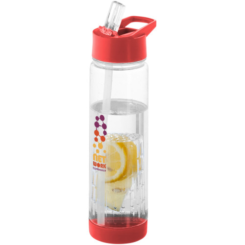 Botella de Tritan™ de 740 ml con infusor "Tutti-frutti"