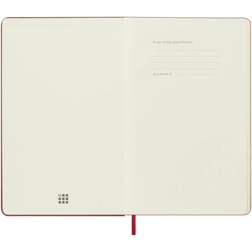 Moleskine 12M daily L hard cover planner