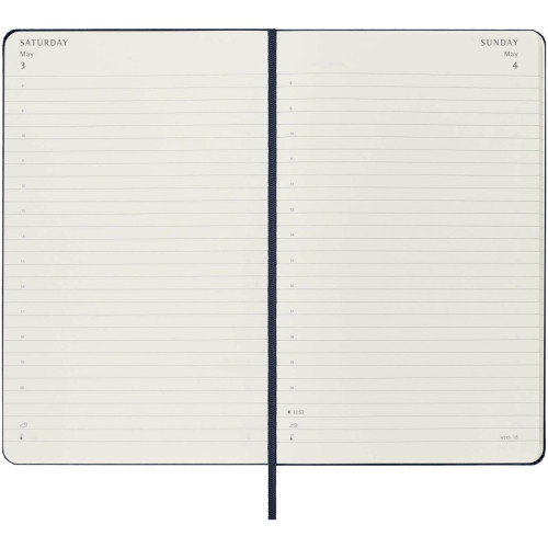 Moleskine 12M daily L hard cover planner