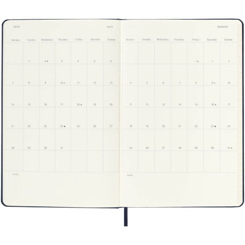 Moleskine 12M daily L hard cover planner