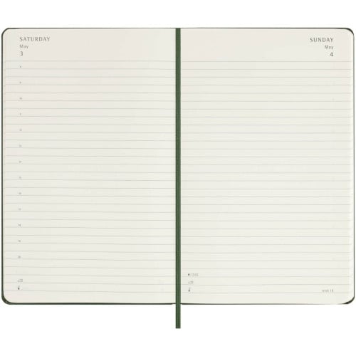 Moleskine 12M daily L hard cover planner