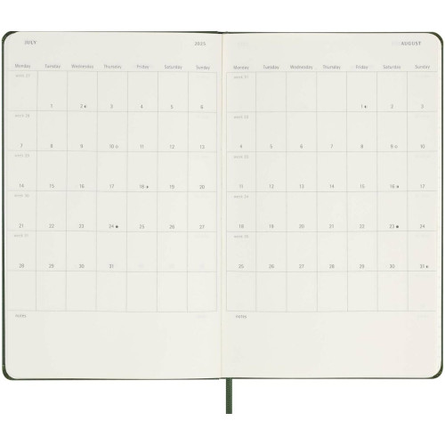 Moleskine 12M daily L hard cover planner