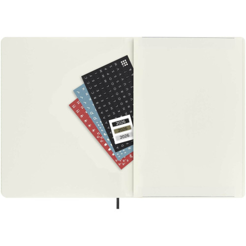 Libreta XL con tapa blanda de 12 meses "Moleskine"
