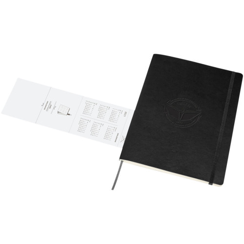 Libreta XL con tapa blanda de 12 meses "Moleskine"
