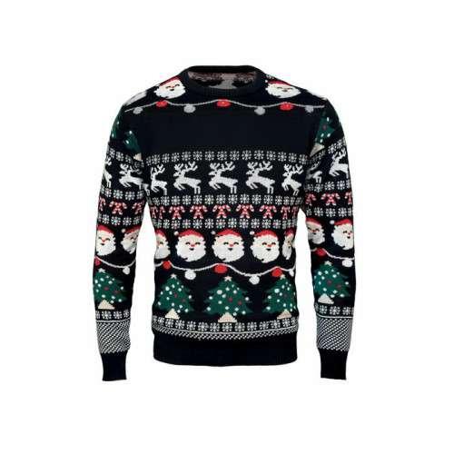 SHAMIS Jersey Navidad luz LED S/M