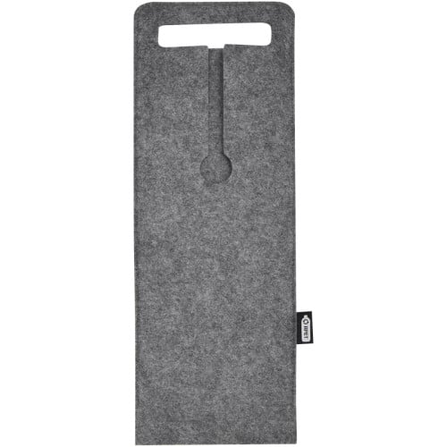 Bolsa de vino de fieltro reciclado GRS de 75 cl "Felta"