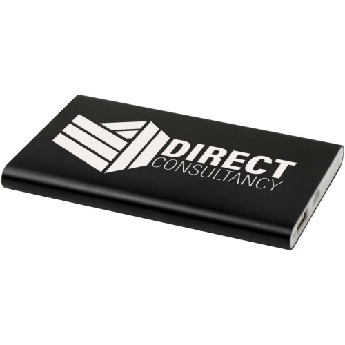 Batería externa tipo C de aluminio reciclado de 4000 mAh "Pep" 