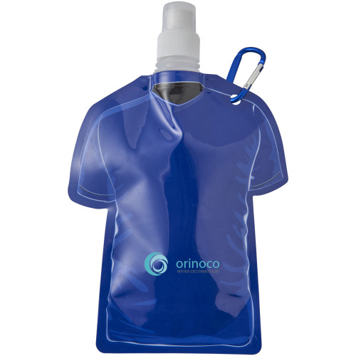 Botella de plastico laminado con forma de camiseta de 500 ml Goal