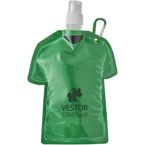 Botella de plastico laminado con forma de camiseta de 500 ml "Goal"