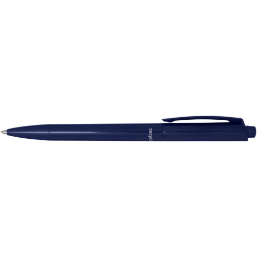 Bolígrafo de plástico reciclado "Martha" (tinta azul)