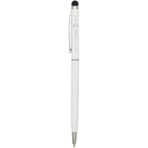 Boligrafo de aluminio con stylus Ore (tinta azul)