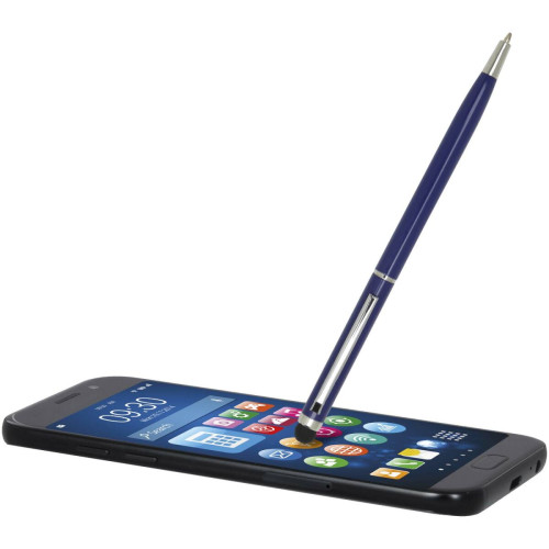 Boligrafo de aluminio con stylus Ore (tinta azul)