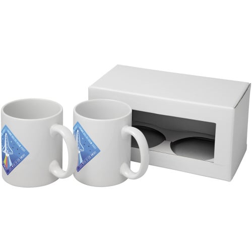 Set de regalo de 2 tazas de sublimación "Ceramic"