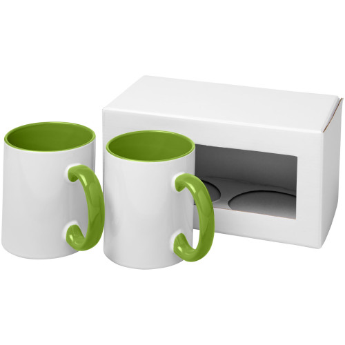 Set de regalo de 2 tazas de sublimación "Ceramic"