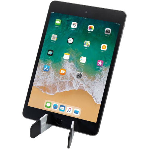 Soporte plegable de plástico reciclado para tableta y teléfono "Buna"