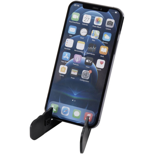 Soporte plegable de plástico reciclado para tableta y teléfono "Buna"